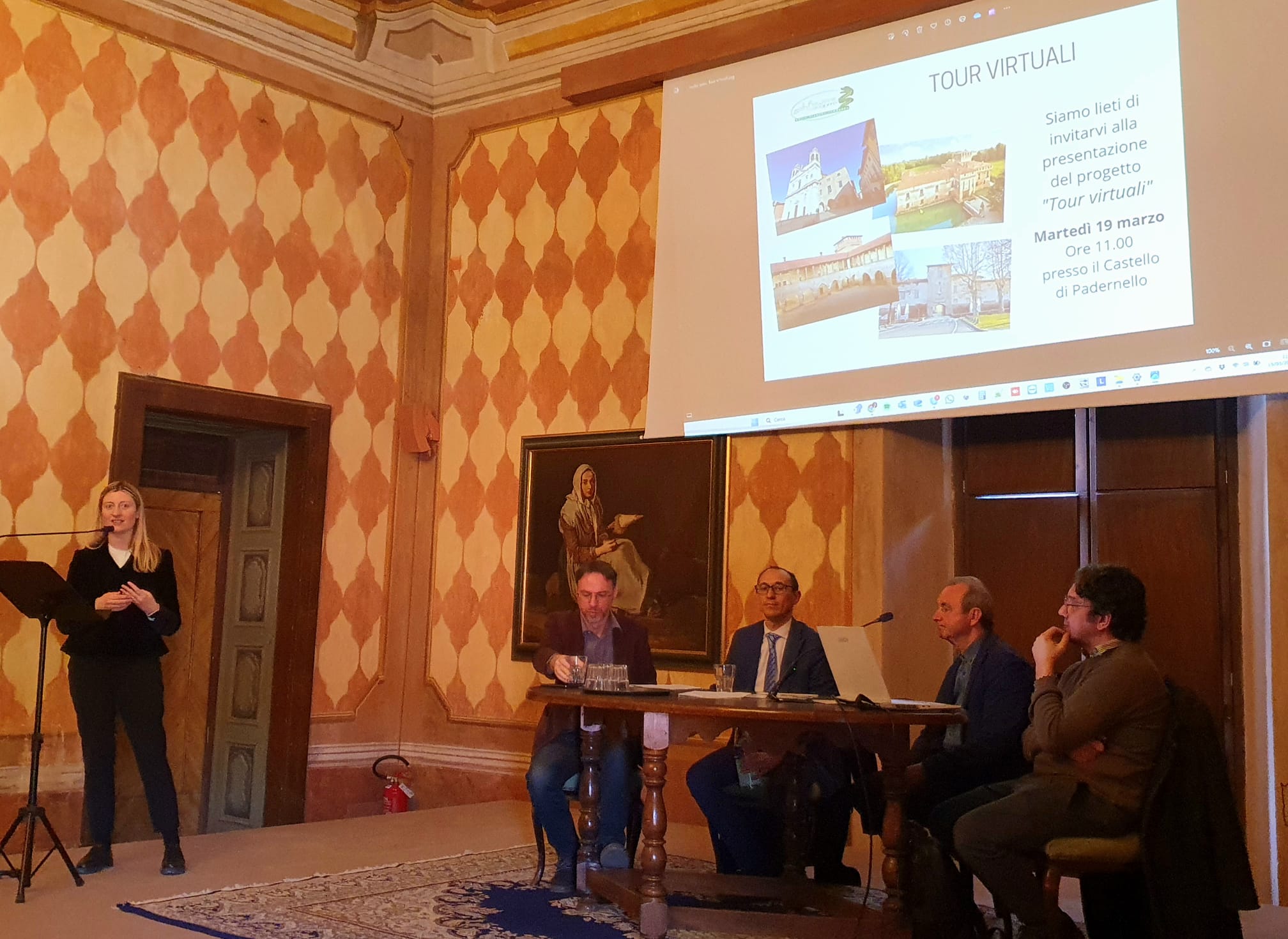Presentazione del Tour Virtuale a Padernello